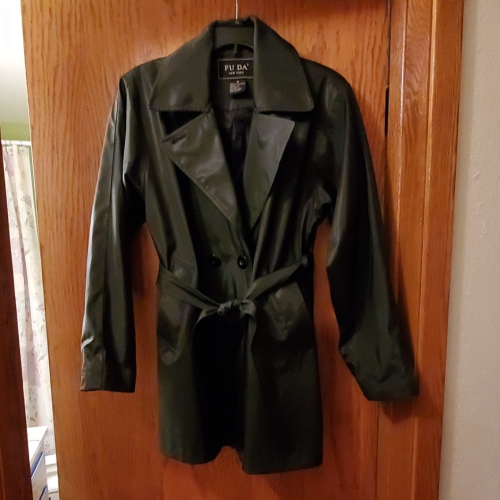 Black vinyl jacket